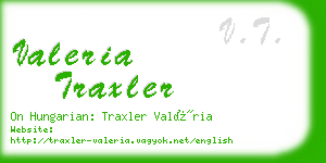 valeria traxler business card
